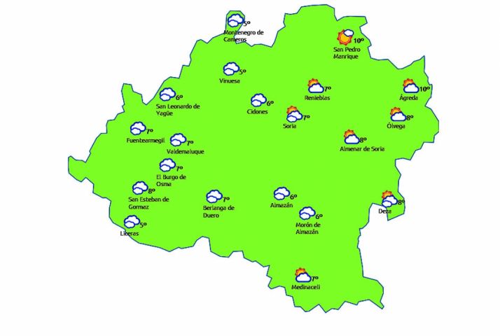 Apenas cambios este lunes./eltiempo.es