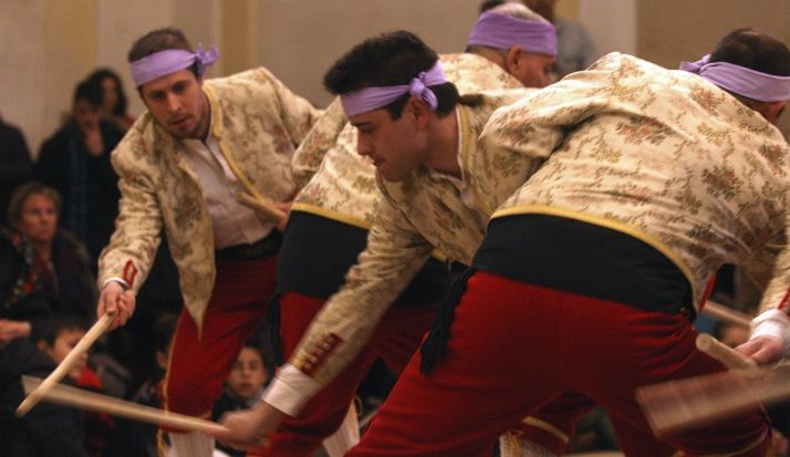 Imagen de la jornada festiva este jueves en San Leonardo. /SN