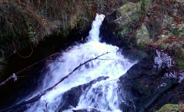 Imagen del río Val aguas abajo de la EDAR. /ASDEN