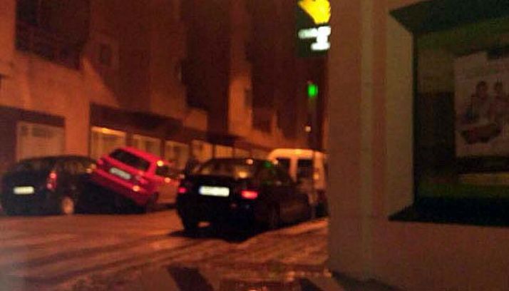 Imagen del aparatoso accidente.