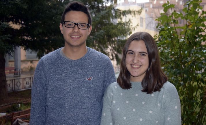 Claudia Pascual y Mario Palomar./ Jta.