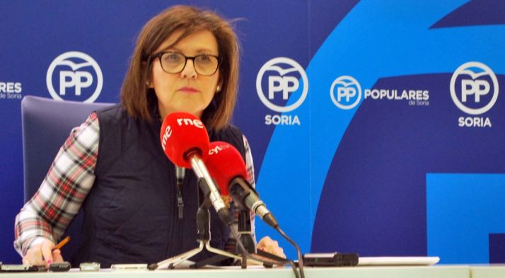 Mar Angulo este jueves en rueda de prensa. /SN