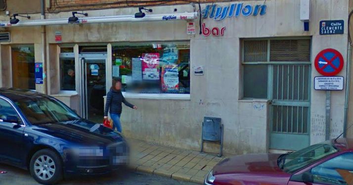El bar Ayllón donde se selló el boleto.