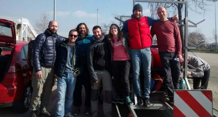 Los formadores de Celtykayak. /CDC