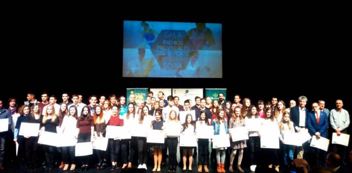 Los galardonados este jueves./SN