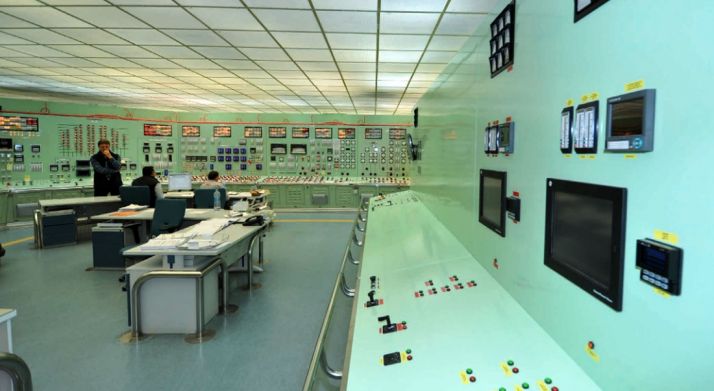 Una de las dependencias de la central./Nuclenor