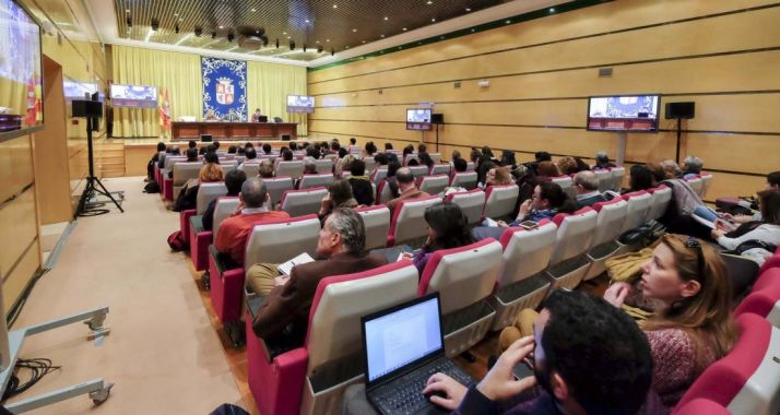 Reunión este viernes de la Junta con las ONGDs. /Jta.
