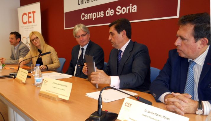 Presentación de la III Olimpiada de Economía. /SN