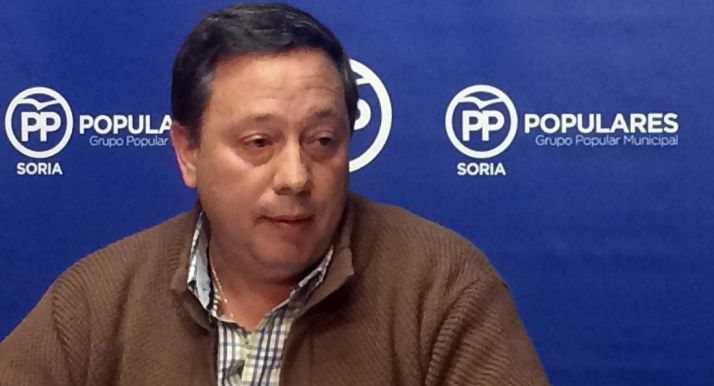 Sainz, concejal del PP. 