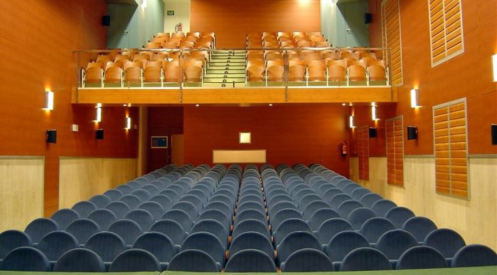 La sala del centro cultural. 