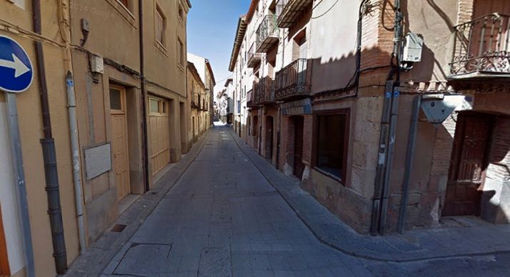 Calle Mayor, en San Esteban de Gormaz. /GM