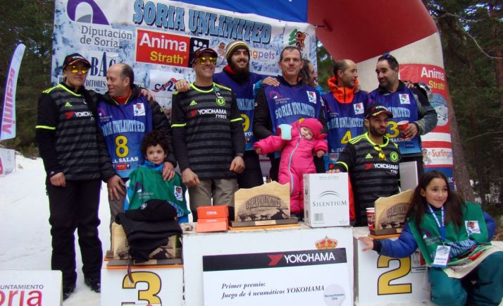 Foto de familia en la última etapa de la prueba. /SU