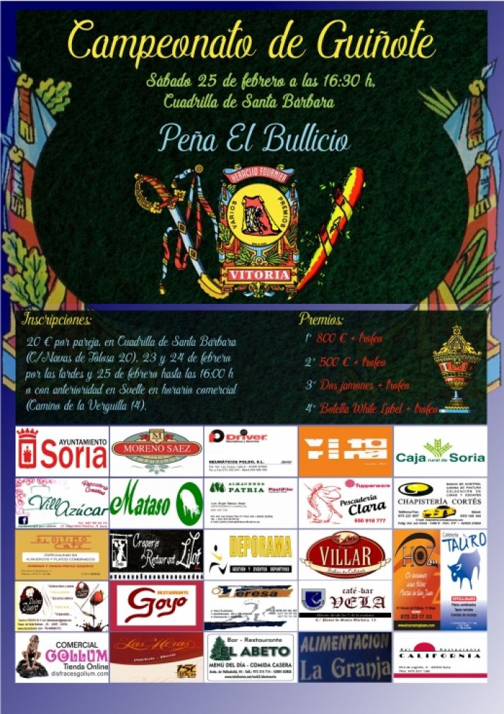 Campeonato de guiñote en El Bullicio