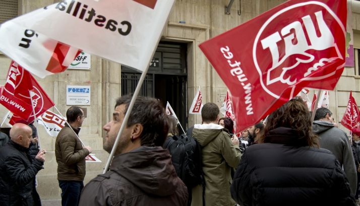 Momento de la manifestación./ Patricia Lapresta