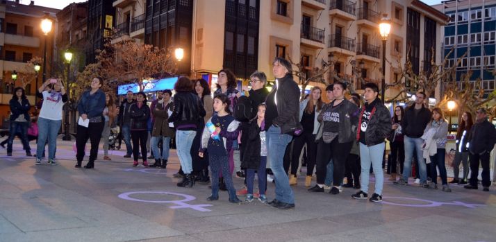 Imagen de la plaza de San Esteban este miércoles por la tarde. /SN