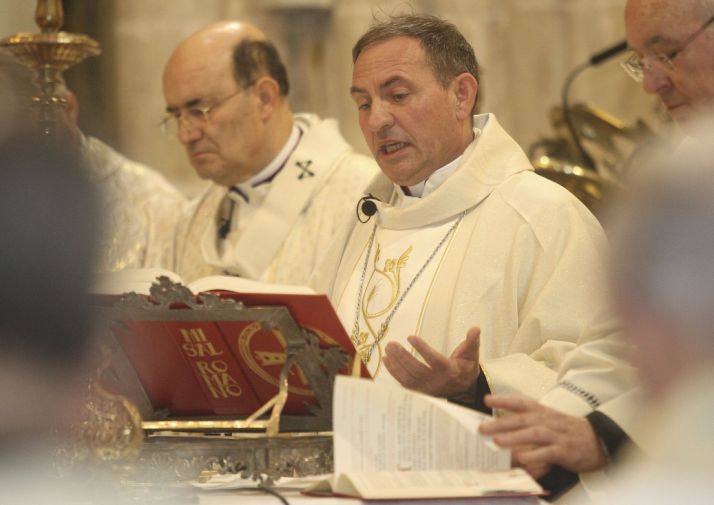 Primera misa de Mons. Abilio en Soria