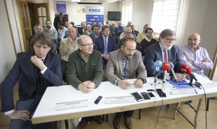 Una imagen de este miércoles en FOES. /SN