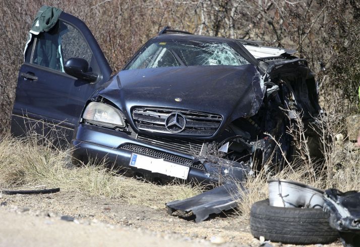 Imágenes del siniestro.