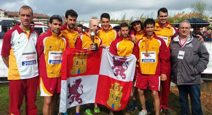 La expedición soriana en Gijón.