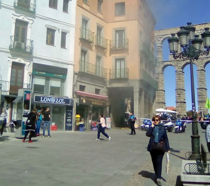 Imagen del incendio./SN