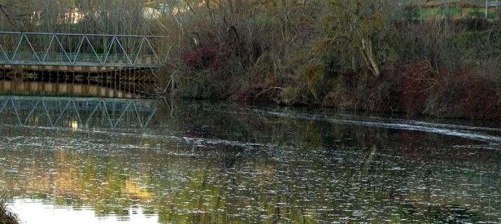Imagen del río este miércoles. /ASDEN