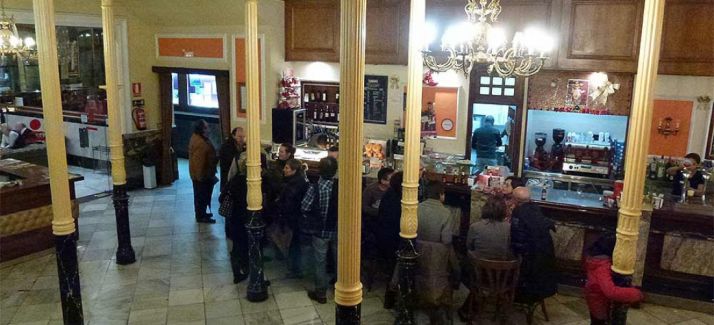 Imagen del bar del Casino./EligeSoria