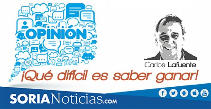 ¡Qué difícil es saber ganar!