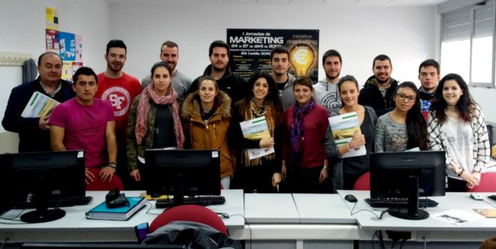 Alumnos del IES participantes en el programa. /Jta.