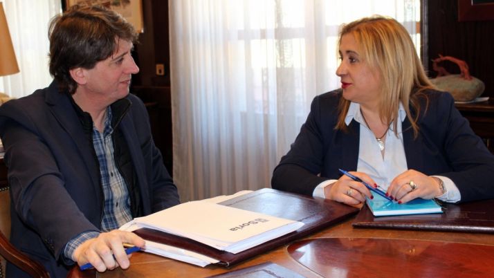 De Gregorio y Martínez este viernes./Subdelg.