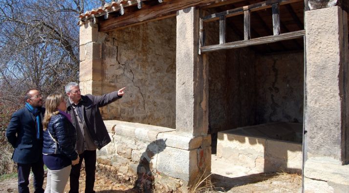 Visita institucional a la localidad./Dip.