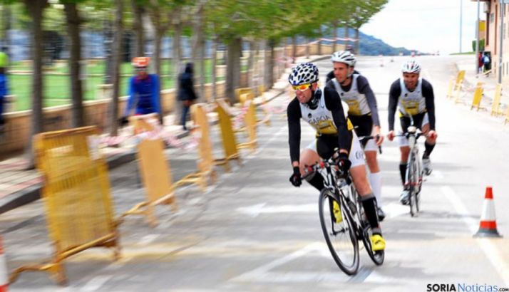 Una prueba de duatlón en la capital./SN