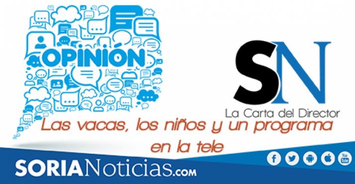 Las vacas, los niños y un programa en la tele