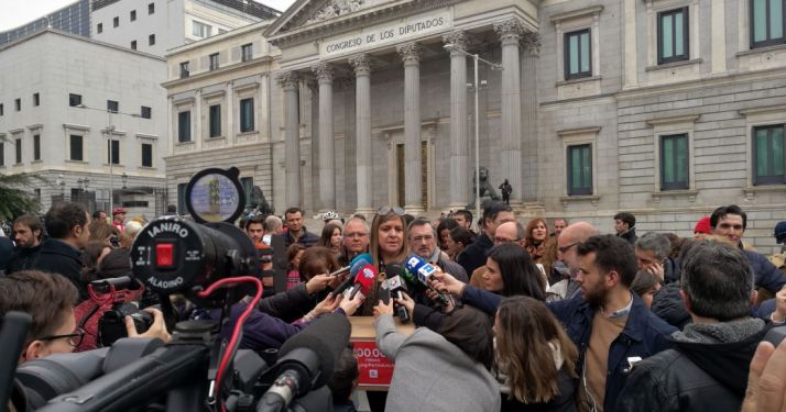 Día intenso para la madre de la añorada María García. /FTCYL