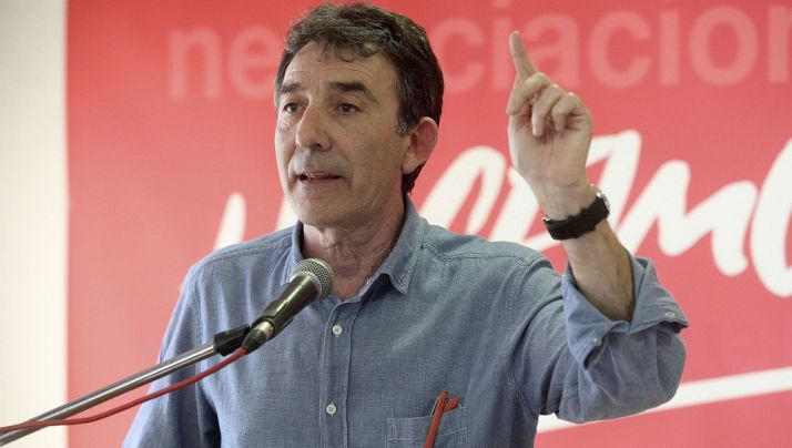 Hernández, este martes en Soria./SN