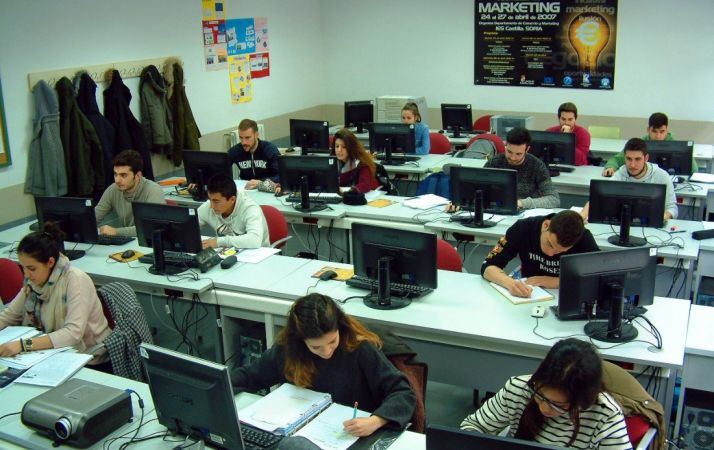 Alumnos del IES Castilla