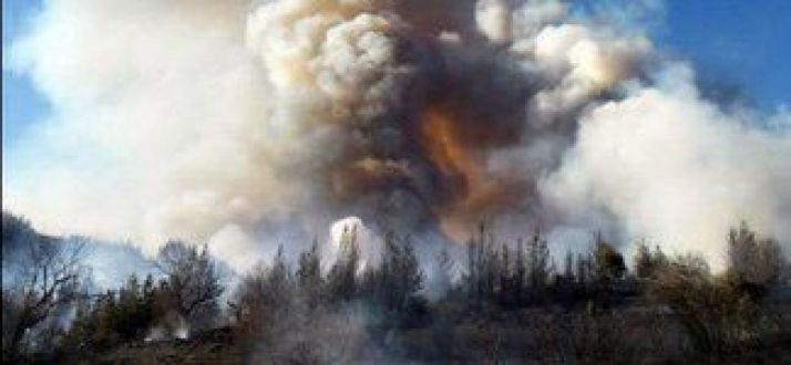 Imagen del incendio./Brif Tabuyo