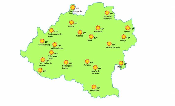 Siguen subiendo las temperaturas./eltiempo.es