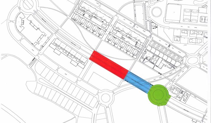 Plano de situación de la ronda. /Ayto.