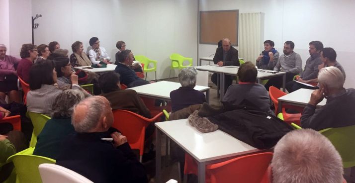 Reunión del Ayuntamiento con vecinos de Santa Bárbara. /Ayto.