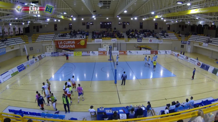 Imagen del partido del Río Duero vs Textil Santanderina.
