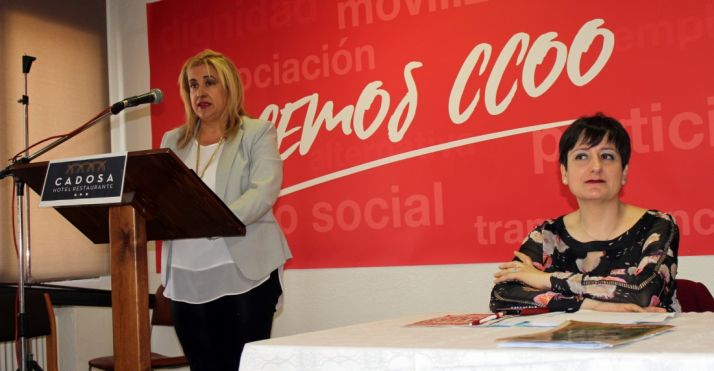 De Gregorio, en su intervención en presencia de Romero. /Subdeleg.