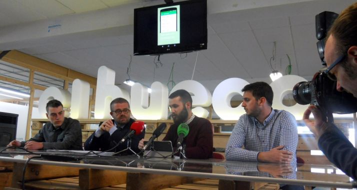 Morga (izda.), Gracia, Ortega y Casanueva. /SN