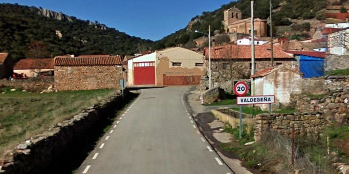 Imagen de la entrada a Valdegeña./GM