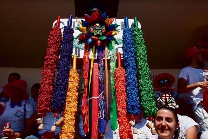 Cachirulo y banderillas de Santiago de las últimas fiestas.