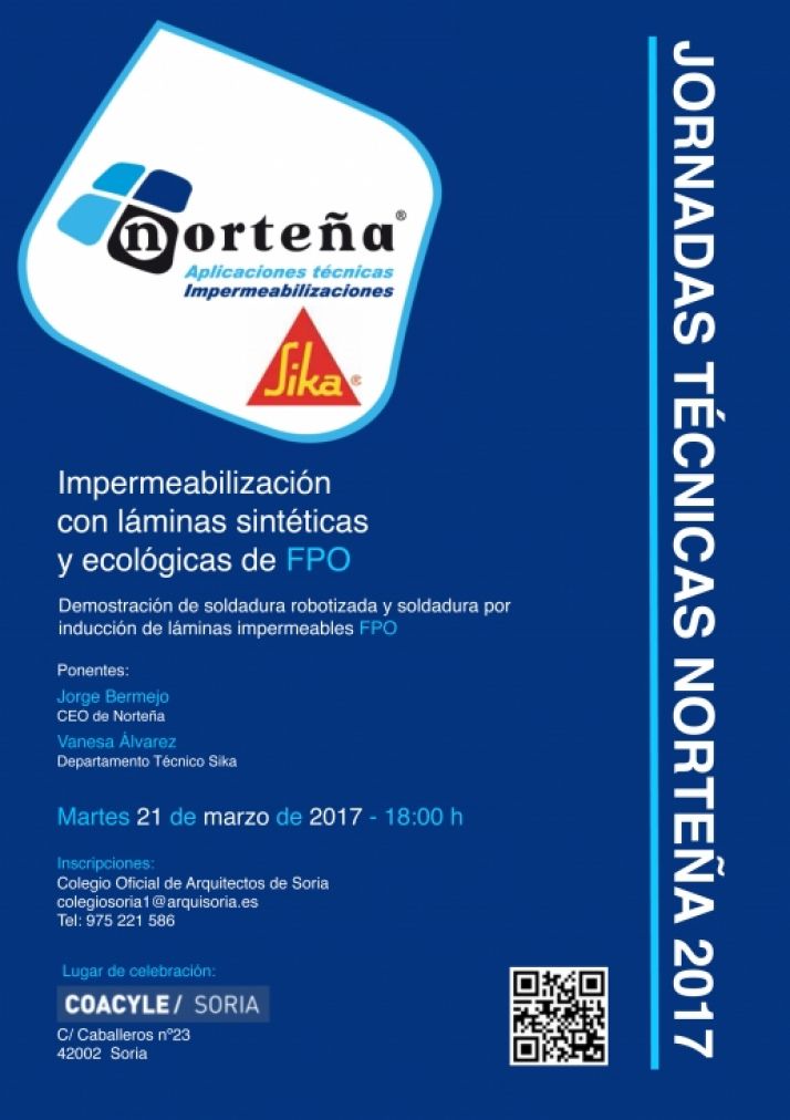 Jornadas Técnicas sobre materiales ecológicos e impermeabilización
