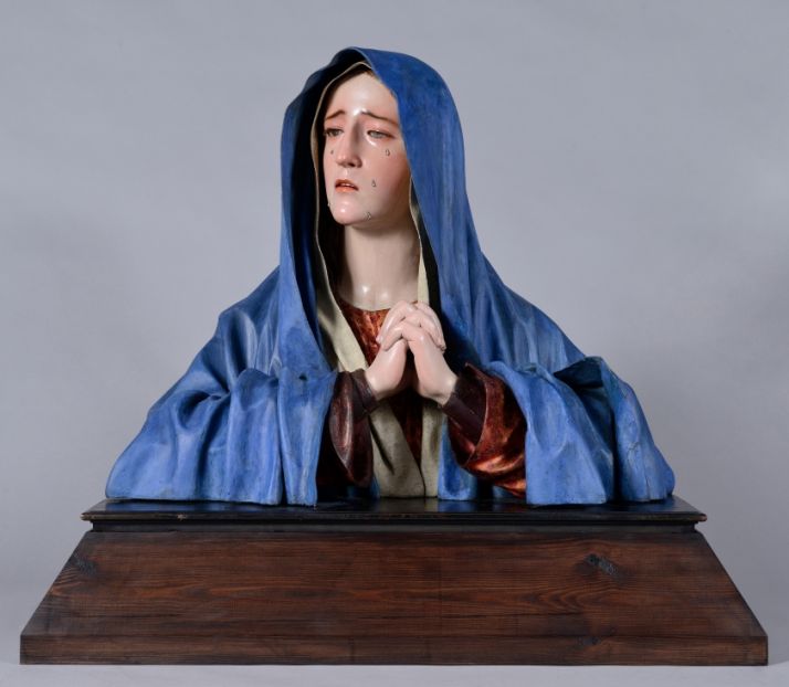 Imagen de la talla restaurada/ JCYL