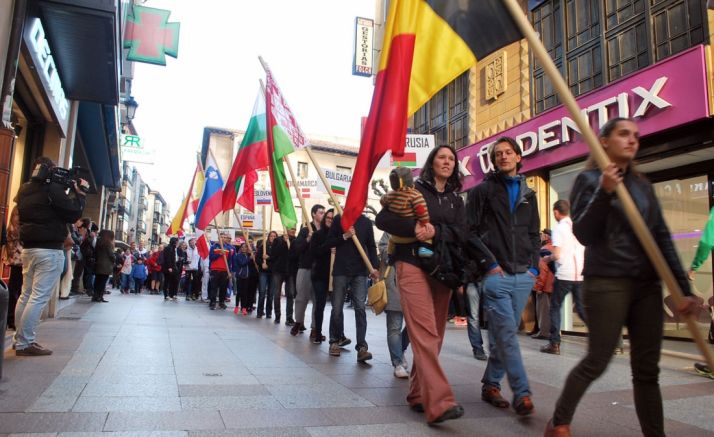 Una imagen de la ceremonia este viernes. /SN