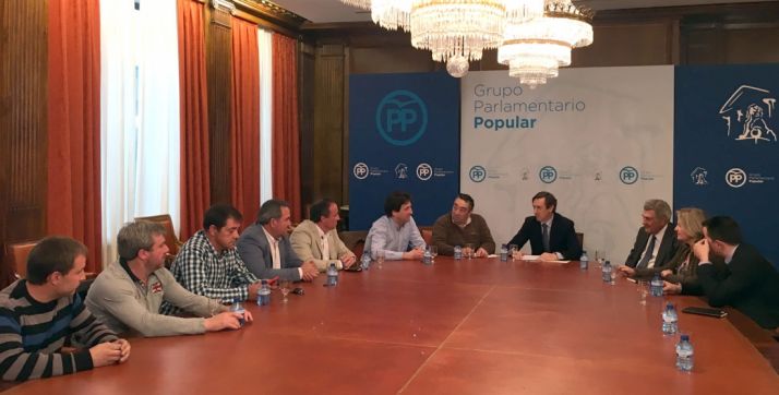 Una imagen de la reunión este martes.