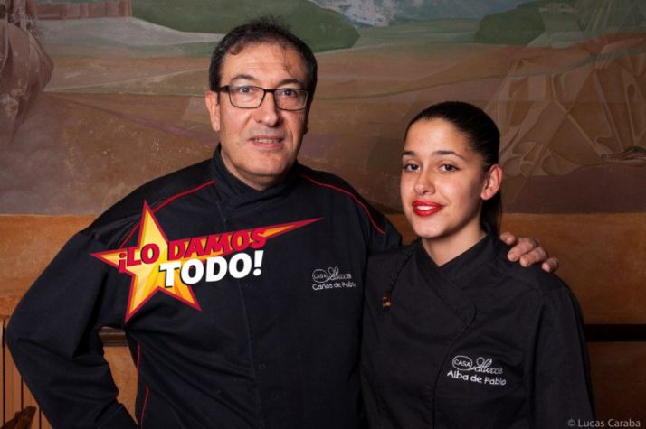 Carlos y Alba De Pablo, en Berlanga