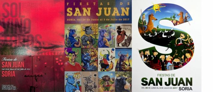 Los carteles finalistas./SN